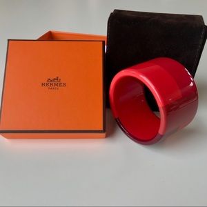 NWOT Hermès Assam Cubiste Stackable Bracelet